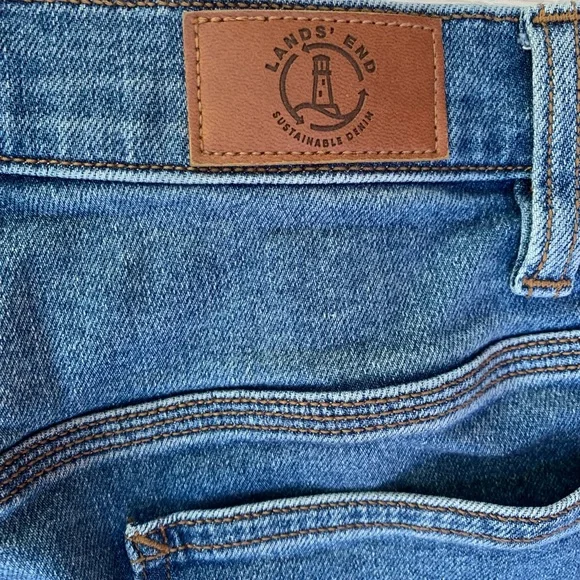 Lands’ End High Waist Women’s Carpenter Jeans - Picture 8 of 8